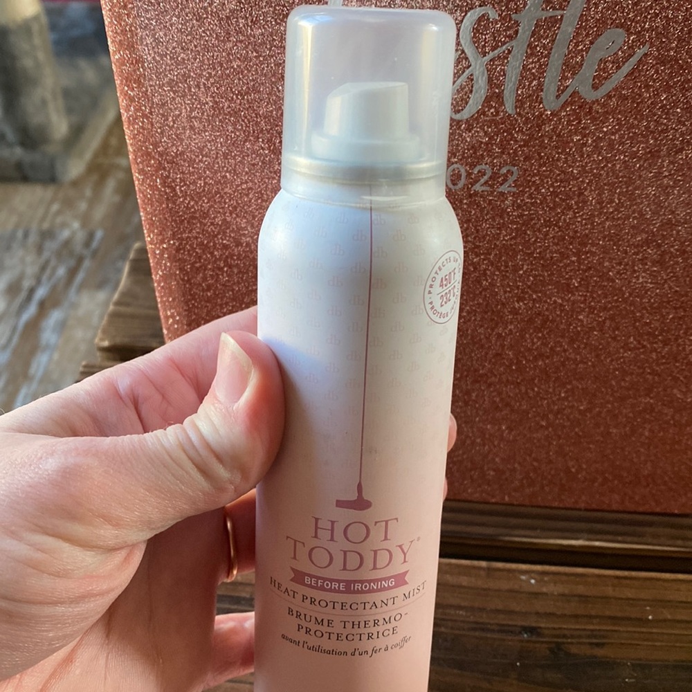 Hot toddy iron spray